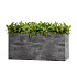 Кашпо CONCRETIKA DIVIDER CONCRETE GREY DARK 100x40x50 заказать и купить с доставкой из магазина производителя Конкретика по цене 47 900 руб.