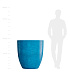 Кашпо CONCRETIKA VASE 3 COBALT BLUE D90H95 заказать и купить с доставкой из магазина производителя Конкретика по цене 87 960 руб.