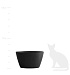 Кашпо CONCRETIKA BOWL NERO D52H29 заказать и купить с доставкой из магазина производителя Конкретика по цене 11 090 руб.