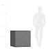Кашпо CONCRETIKA CUBE LONDON GREY 80x80x80 заказать и купить с доставкой из магазина производителя Конкретика по цене 72 070 руб.