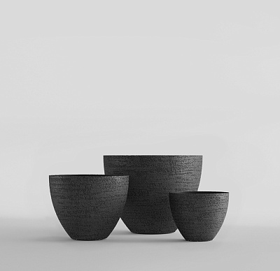 Кашпо CONCRETIKA UPON EROSIA BLACK D85H75 заказать и купить по цене 48 450 руб ниже рынка от производителя с доставкой.