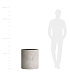 Кашпо CONCRETIKA CYLINDER CONCRETE WHITE D60H65 заказать и купить с доставкой из магазина производителя Конкретика по цене 37 260 руб.