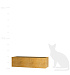 Кашпо CONCRETIKA BALCONY RICH GOLD 80x20x20 заказать и купить с доставкой из магазина производителя Конкретика по цене 12 760 руб.