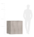 Кашпо CONCRETIKA CUBE CONCRETE WHITE 90x90x90 заказать и купить с доставкой из магазина производителя Конкретика по цене 109 110 руб.