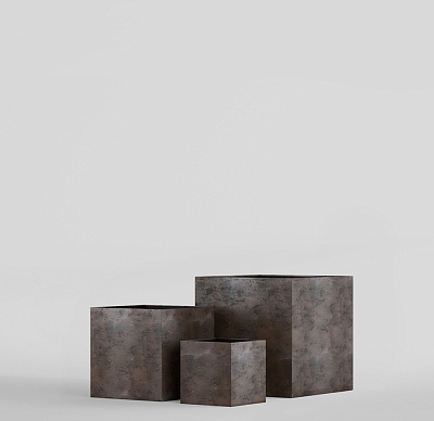 Кашпо CONCRETIKA CUBE TAUPE CONCRETE 60x60x60 заказать и купить по цене 38 750 руб ниже рынка от производителя с доставкой.