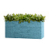 Кашпо CONCRETIKA DIVIDER EROSIA BLUE 100x40x50 заказать и купить с доставкой из магазина производителя Конкретика по цене 45 910 руб.