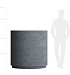 Кашпо CONCRETIKA CYLINDER XL EROSIA GREY D120H120 заказать и купить с доставкой из магазина производителя Конкретика по цене 154 320 руб.