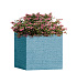 Кашпо CONCRETIKA CUBE EROSIA BLUE 30x30x30 заказать и купить с доставкой из магазина производителя Конкретика по цене 11 480 руб.