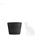 Кашпо CONCRETIKA CRATER ANTHRACITE D50H40 заказать и купить с доставкой из магазина производителя Конкретика по цене 18 220 руб.