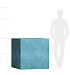 Кашпо CONCRETIKA CUBE BLUE SKY 100x100x100 заказать и купить с доставкой из магазина производителя Конкретика по цене 127 800 руб.