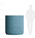 Кашпо CONCRETIKA CYLINDER XL EROSIA BLUE D120H120 заказать и купить с доставкой из магазина производителя Конкретика по цене 154 320 руб.