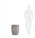 Кашпо CONCRETIKA OVAL CONCRETE WHITE D45H66 заказать и купить с доставкой из магазина производителя Конкретика по цене 27 940 руб.