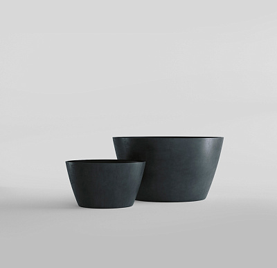 Кашпо CONCRETIKA BOWL ANTHRACITE D80H45 заказать и купить по цене 34 600 руб ниже рынка от производителя с доставкой.