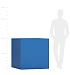 Кашпо CONCRETIKA CUBE DARK BLUE 100x100x100 заказать и купить с доставкой из магазина производителя Конкретика по цене 113 100 руб.