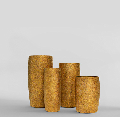 Кашпо CONCRETIKA CIGAR RICH GOLD D37H78 заказать и купить Кашпо CONCRETIKA CIGAR RICH GOLD D37H78 заказать и купить по цене 25 000 руб ниже рынка от производителя с доставкой.